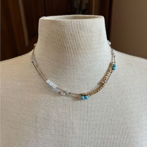 Multi-Color Beaded Necklace